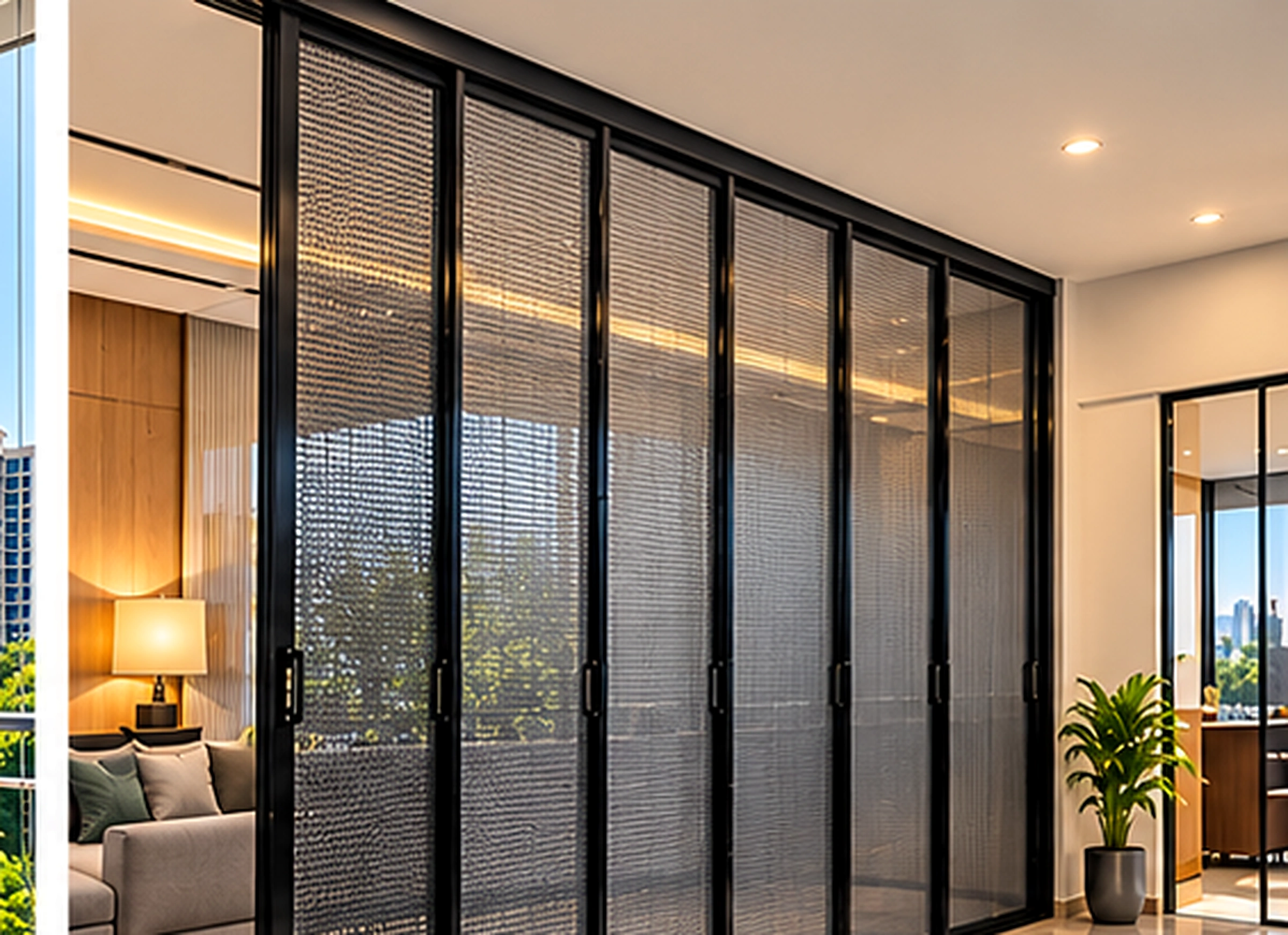 Honeycomb Mesh Partition installation example
